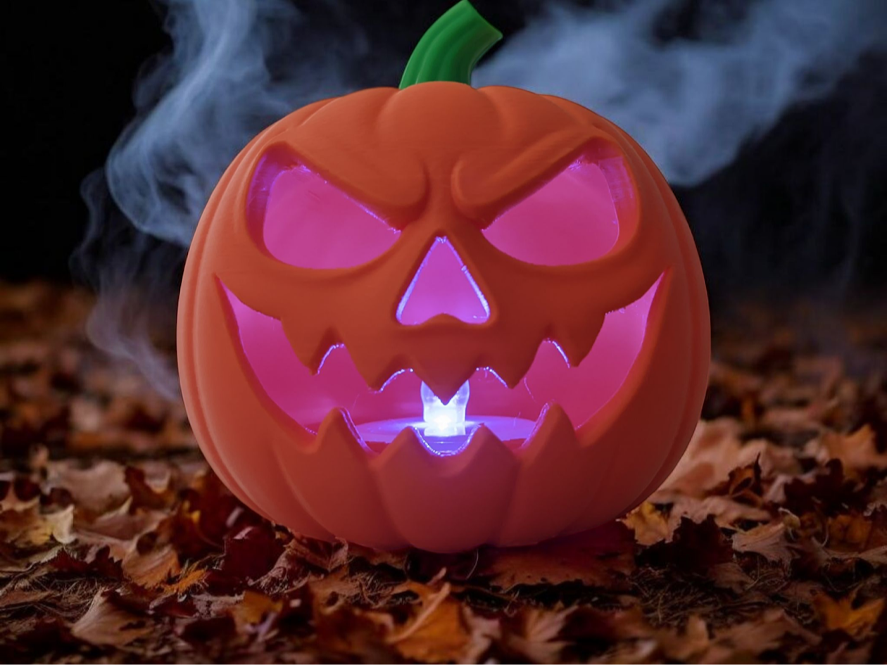Halloween Jack’O Lantern – Creepy Candlelight